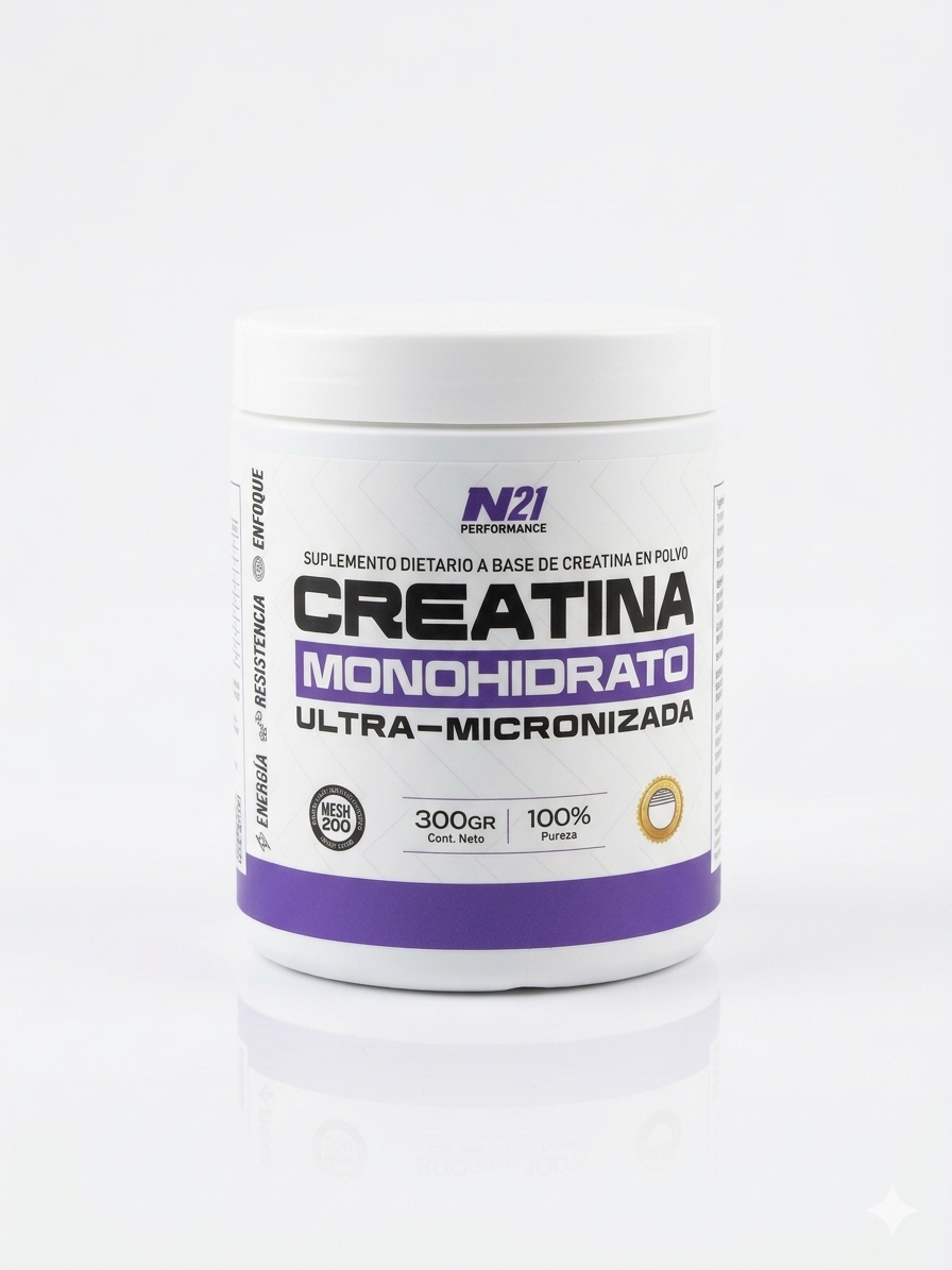 Creatina monohidrato x300g Pote